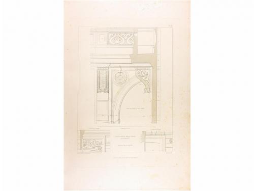 1850. GRABADO. (ARQUITECTURA). CALLIAT, VICTOR:. PARALLÈLE D