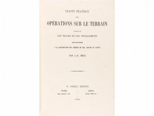 1860-1861. GRABADO. (INGENIERÍA-GEOLOGÍA). DEGOUSÉE; LAURENT