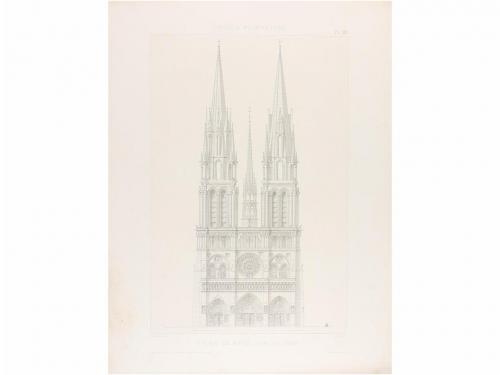 1863-1864. LIBRO. (ARQUITECTURA). VIOLLET-LE-DUC:. ENTRETIEN