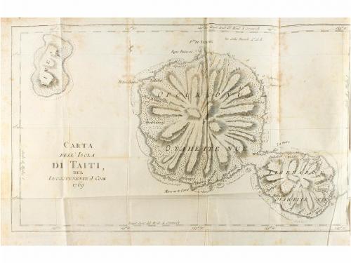 1782-1785. LIBRO. (VIAJES). HARPE, JEAN-FRANÇOIS:. COMPENDIO