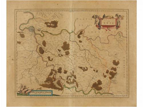 S. XVIII. MAPA. RUSSO, G.; BLAEU, G.:. LOTE VARIADO DE 3 MAP