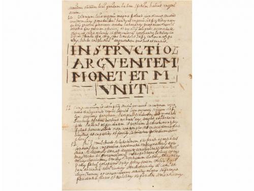 s. XVIII. MANUSCRITO. (FILOSOFÍA). SUMUL[I]S (TICA) E D[I]SP