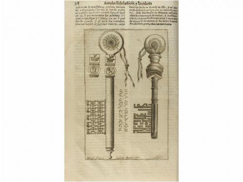 1677. LIBRO. (RELIGIÓN). ORTIZ DE ZÚÑIGA, DIEGO:. ANNALES EC