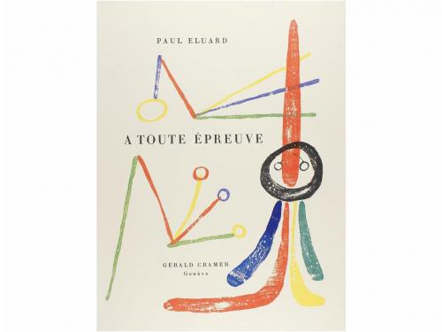 1984. LIBRO. (ARTE-FACSÍMIL). ELUARD, PAUL; MIRO, JOAN:. A T