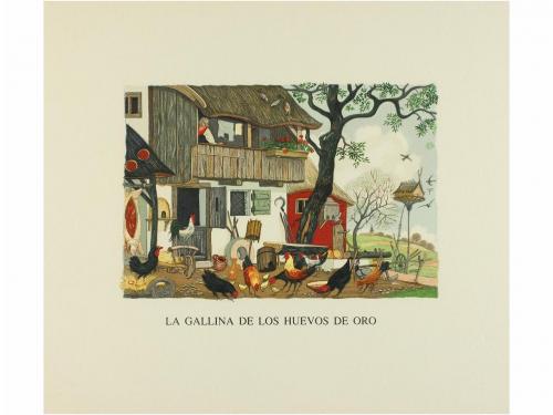 1991. LIBRO. (FACSÍMIL). FONTAINE, JEAN DE LA:. FÁBULAS. Int