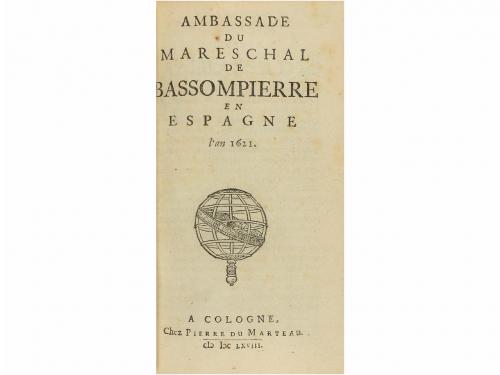 1668. LIBRO. (LITERATURA). AMBASSADE DU MARESCHAL DE BASSOMP