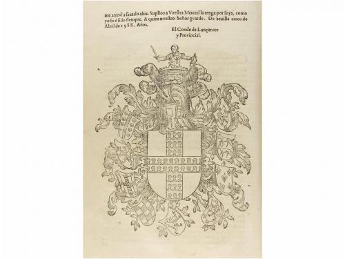 1588. LIBRO. (HERÁLDICA-ANDALUCÍA). ARGOTE DE MOLINA, GOÇALO