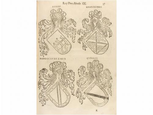 1588. LIBRO. (HERÁLDICA-ANDALUCÍA). ARGOTE DE MOLINA, GOÇALO