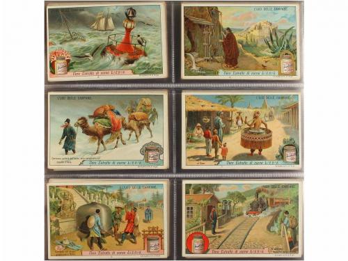 1910-1949. CROMOS. (COLECCIONISMO). LOTE DE 2 ÁBUMES CON 99 