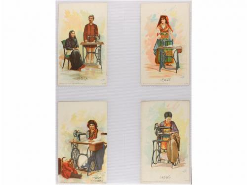 1890-1930 ca. POSTALES. (COLECCIONISMO). CONJUNTO DE 141 POS