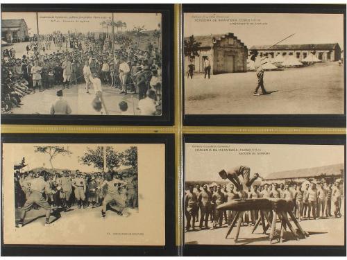 1909-1920 ca. POSTALES. (COLECCIONISMO-MILITARIA). CONJUNTO