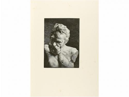 1902. LIBRO. (BIBLIOFILIA). HUGO, VICTOR:. CINQ POEMES: BOOZ