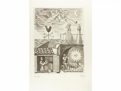 1956. LIBRO. (BIBLIOFILIA). ELS MESOS DE L`ANY. Prólogo de J