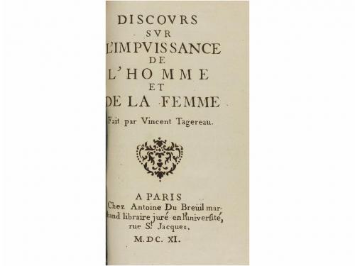 1610. LIBRO. (DERECHO). TRAICTE DE LA DISSOLUTION DU MARIAGE