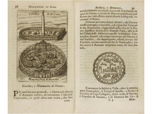 1750. LIBRO. (HISTORIA). ROMA ANTICA, E MODERNA, O SIA NUOVA