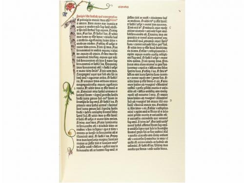 2000. LIBRO. (FACSÍMILES). BIBLIA DE GUTENBERG. Valencia: Vi