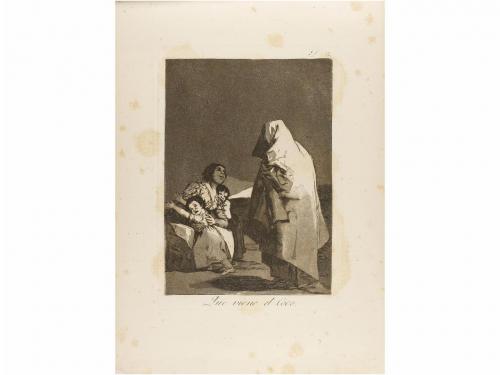 1878-1900. LIBRO. GOYA Y LUCIENTES, FRANCISCO DE:. LOS CAPR