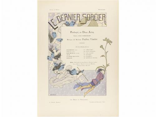 1898. LIBRO. (ARTE). LES MENUS & PROGRAMMES ILLUSTRÉS. Invit