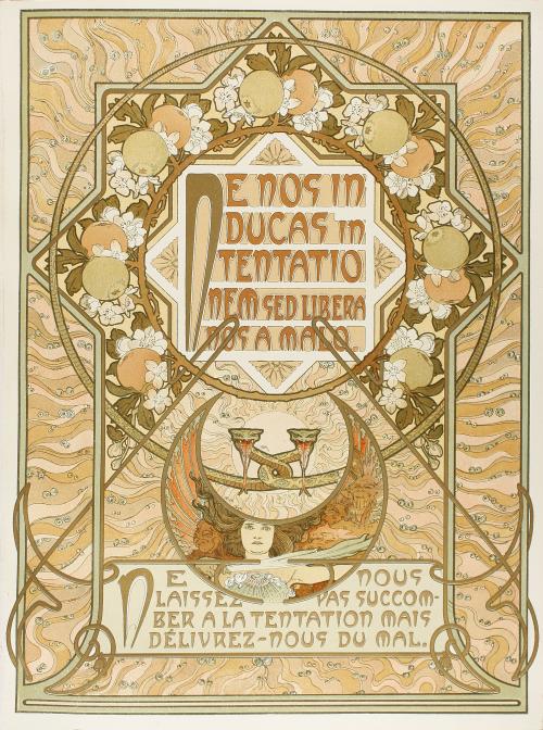 1899. LIBRO. (ARTE-MODERNISMO). MUCHA, ALPHONS:. OTCENÁS LE