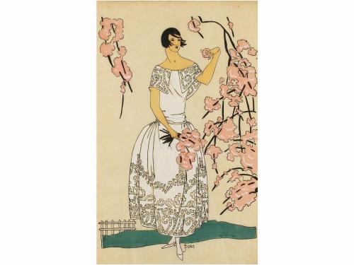 1893-1920 ca. ORIGINAL ARTÍSTICO. CONJUNTO DE 24 ORIGINALES 