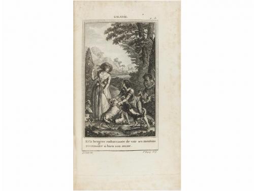 1805. LIBRO. (LITERATURA). FLORIAN, M. DE:. OEUVRES DE... NO