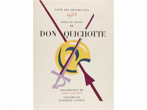 1953. CATÁLOGO. (ENOLOGÍA). LISTE DES GRANDS VINS 1953 SOUS