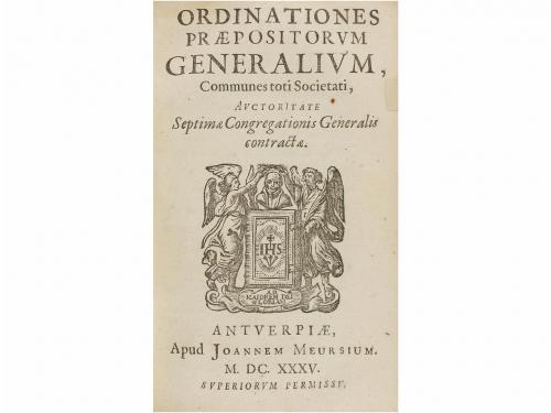 1635. LIBRO. (HUMANIDADES). DECRETA CONGREGATIONUM GENERALIU