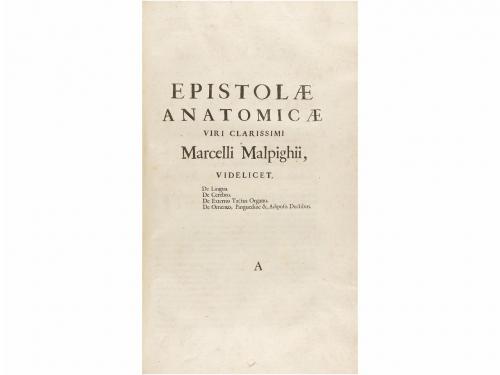 1686. LIBRO. (CIENCIAS). MALPIGHII, MARCELLI:. OPERUM [ANATO