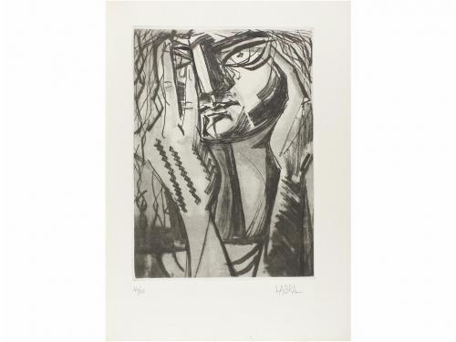 1957-1958. LIBRO. (BIBLIOFILIA-ARTE). LOS ARTISTAS GRABADORE