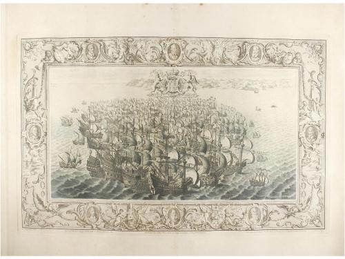 1745. LIBRO. (GRABADOS-MARINA). PINE, JOHN:. THE TAPESTRY HA