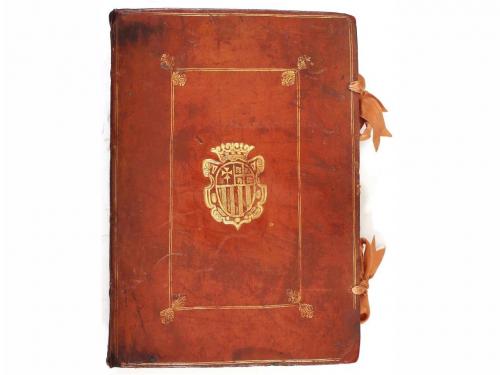 1624. LIBRO. (DERECHO-FUEROS ARAGÓN). FUEROS Y OBSERVANCIAS 