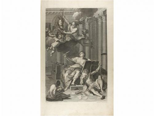 1723. LIBRO. (NUMISMÁTICA-HISTORIA). [GROS DE BOZE, CHARLES: