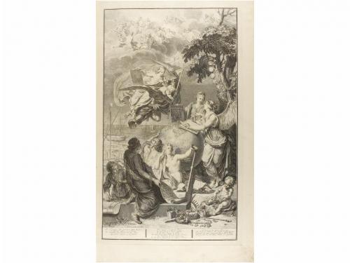 1720. LIBRO. (ATLAS). LIMIERS, H. P.:. SUPLÉMENT A L'ATLAS H