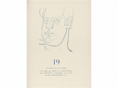 1946-1951. REVISTA. (BIBLIOFILIA-ARTE). PALAU I FABRE, JOSEP