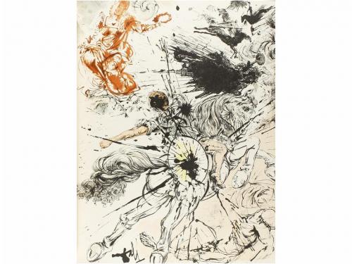 1957. LIBRO. (CERVANTINA-DALI). CERVANTES SAAVEDRA, MIGUEL D
