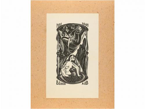 1975 ca. LIBRO. (BIBLIOFILIA-ARTE). BROSSA, JOAN:. MOM. S.l.