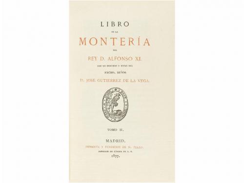 1877-1882. LIBRO. (CAZA). BIBLIOTECA VENATORIA DE GUTIERREZ 