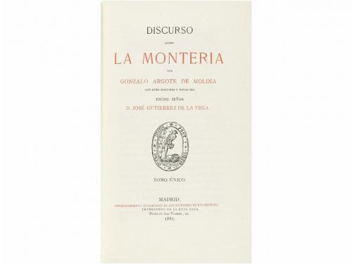 1877-1882. LIBRO. (CAZA). BIBLIOTECA VENATORIA DE GUTIERREZ 