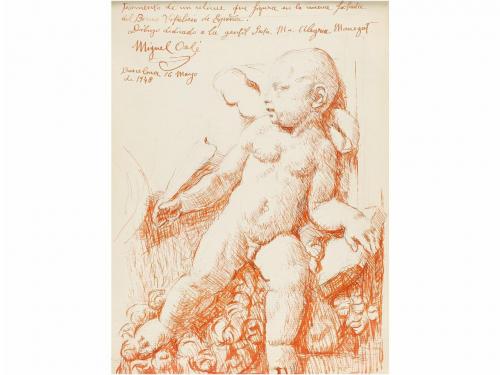 1936-1954. ORIGINAL ARTÍSTICO. (DEDICATORIAS). ÁLBUM CON DIB