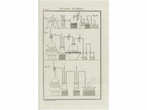 1818. LIBRO. (MEDICINA-QUÍMICA). ORFILA, MATEO PEDRO:. ELEME