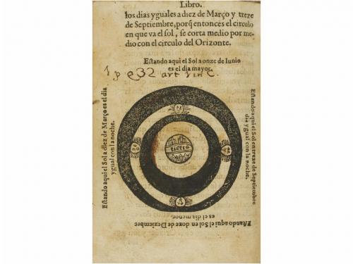 1583. LIBRO. (CIENCIAS-ASTRONOMÍA). VENEGAS, ALEXIO:. PRIMER