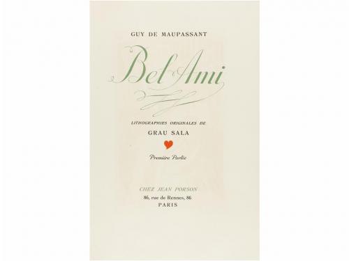 1945. LIBRO. (BIBLIOFILIA). MAUPASSANT, GUY DE GRAU SALA (IL