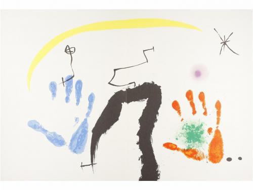 1971. REVISTA. (arte). MIRO, JOAN:. DERRIERE LE MIROIR. MIRO