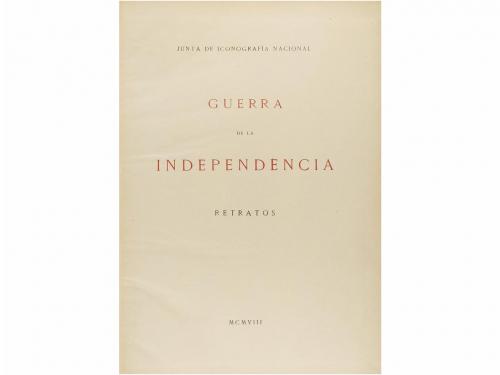 1908. LIBRO. (ARTE-RETRATO). JUNTA DE ICONOGRAFÍA NACIONAL:.