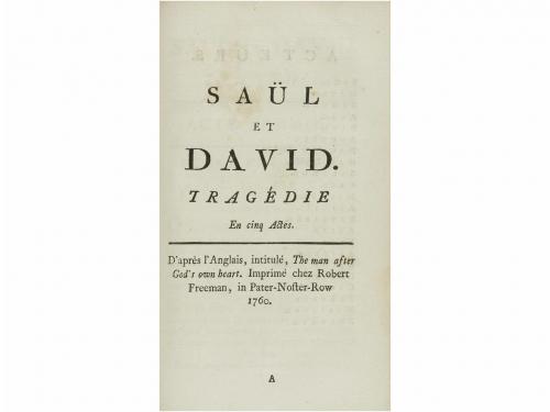 1760-1770. LIBRO. [JUDAICA-SEFARDÍES]. OROBIO DE CASTRO, IZC