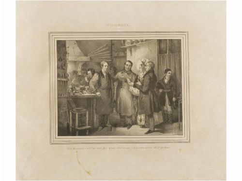 1837. LIBRO. (ARTE). JULES, DAVID [DIBUJANTE-LITOGRAFO]:. VI