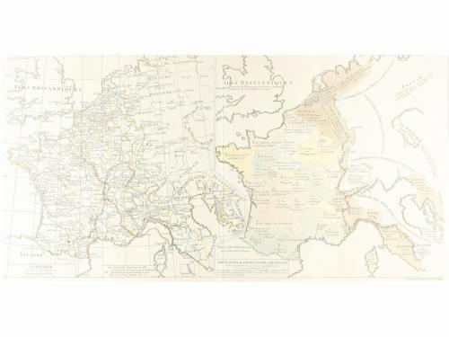 1827 [1828]. MAPA. (ATLAS). LE SAGE, A. [COMTE DE LAS CASES/