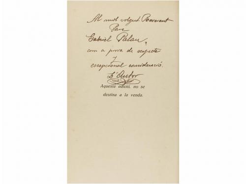 [c.1912]. LIBRO. (LITERATURA). BORDAS BARBIER, JOSEP Mª:. CO