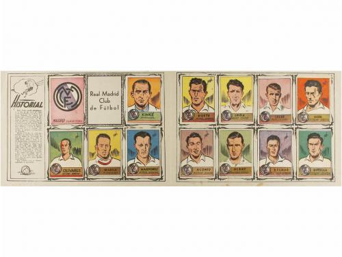 1940. CROMOS. (FUTBOL). GRAN LOTE DE ÁLBUMS DE CROMOS DE FUT
