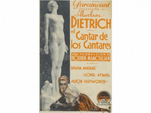 1918-1970. PROGRAMA DE MANO. (CINE). MÁS 2700 PROGRAMAS DE M